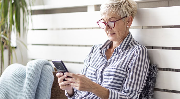 Banking online is easy
