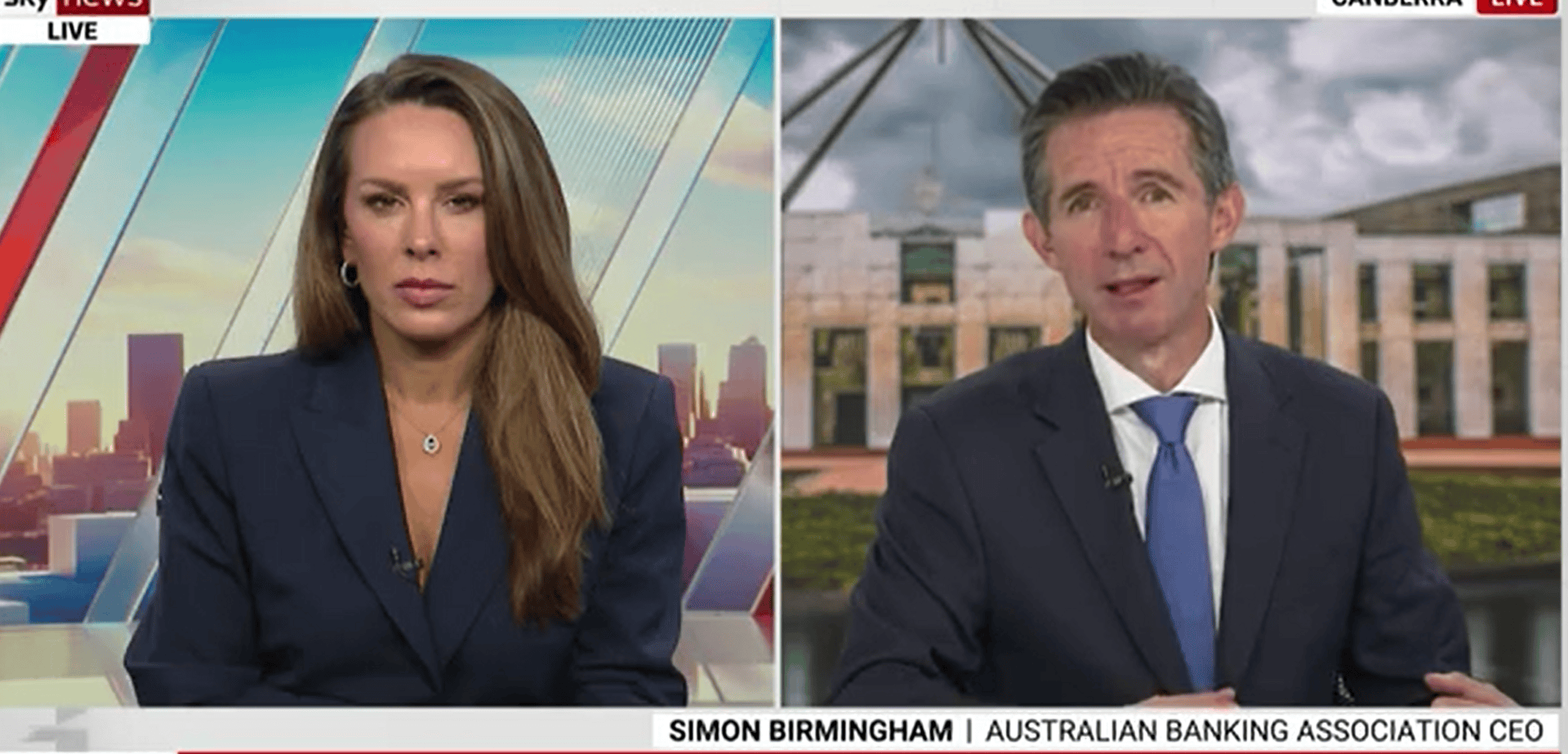 ABA CEO Simon Birmingham transcript of interview on Sky News with Laura Jayes