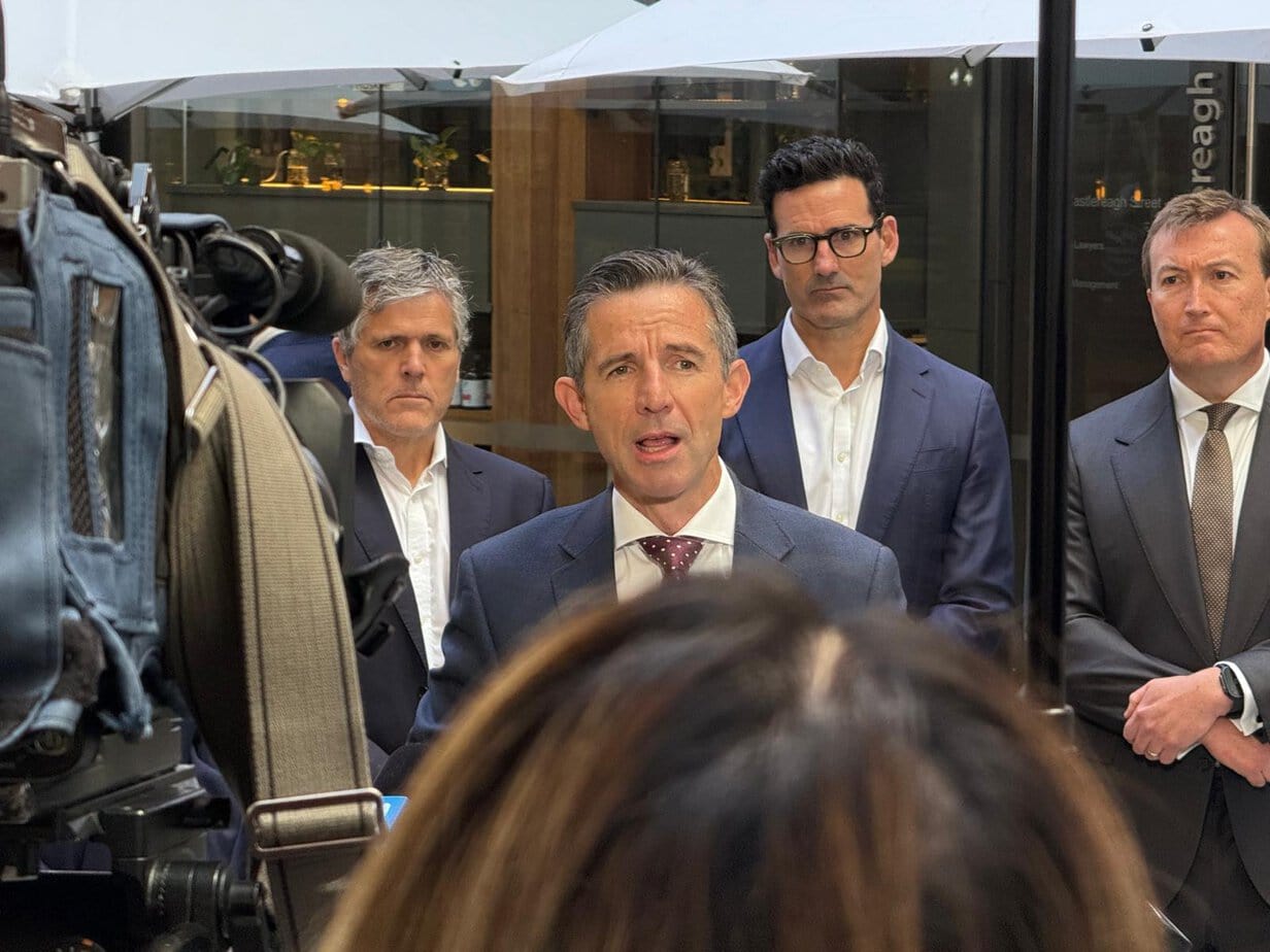 Transcript of joint press conference with the Alliance of Industry Associations