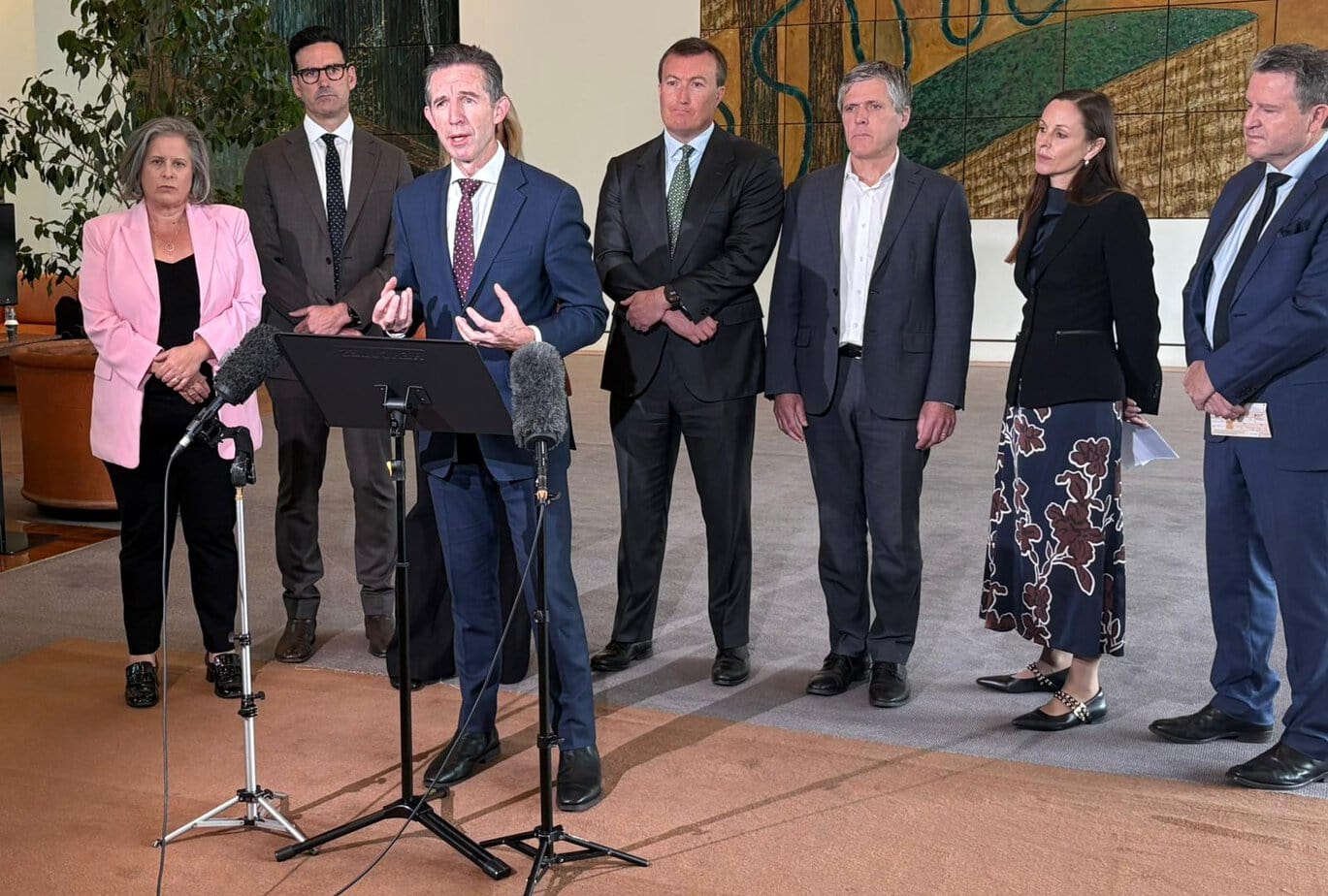 Press Conference with Alliance Business Leaders
