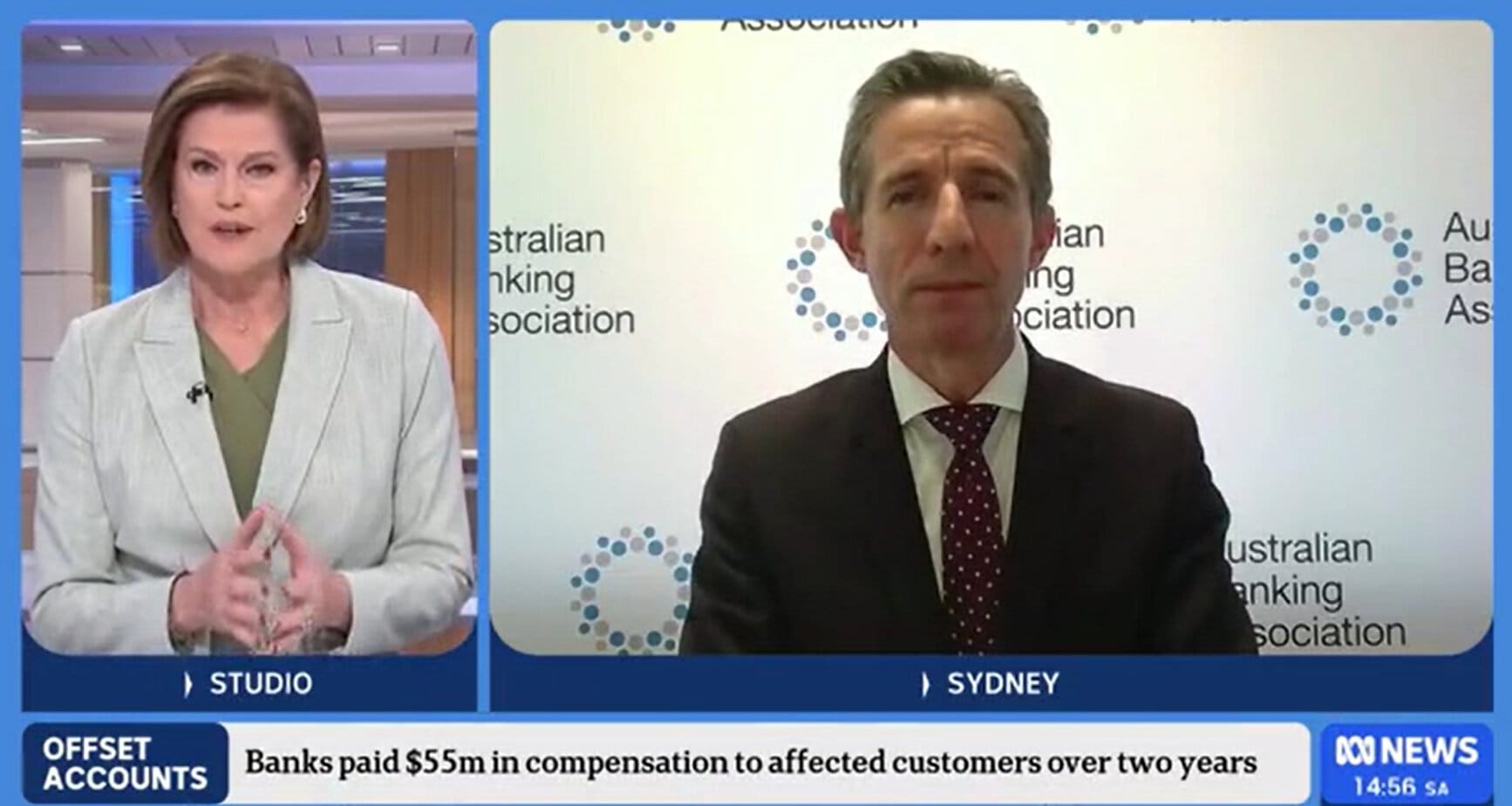 ABA CEO Simon Birmingham interview with ABC News 24’s Ros Childs on offset accounts
